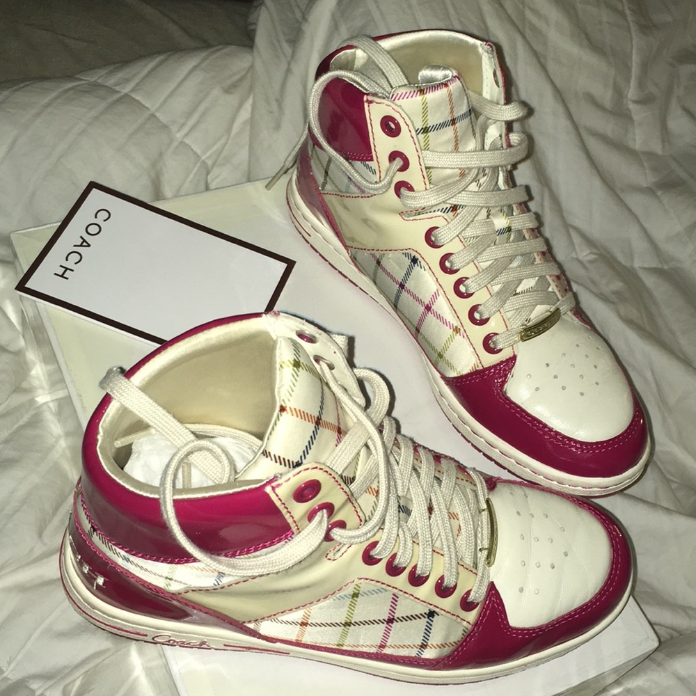 COACH high top sneakers - Picture 1 of 4